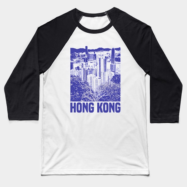 Hong Kong Baseball T-Shirt by Den Vector